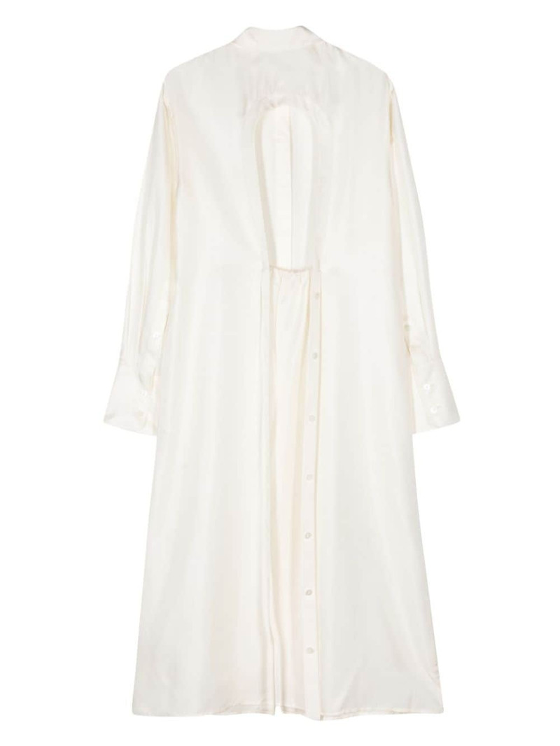 RÓHE open-back silk midi dress outlook