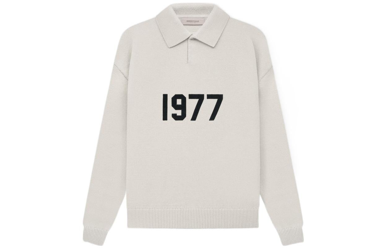 Fear of God Essentials SS22 1977 Henley Rugby Polo Shirt 'Wheat' FOG-SS22-157 - 2