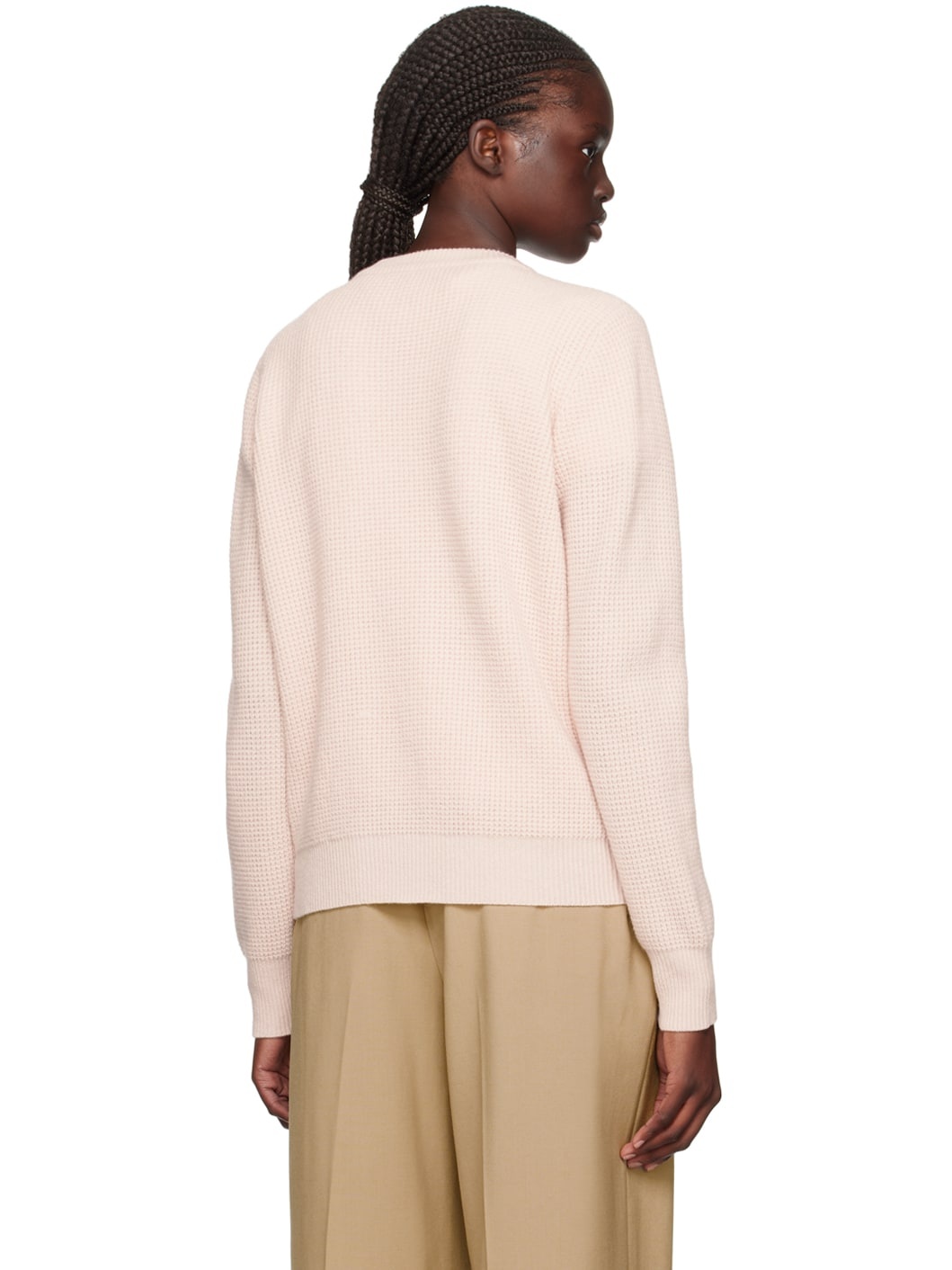 Pink Handwriting Sweater - 3