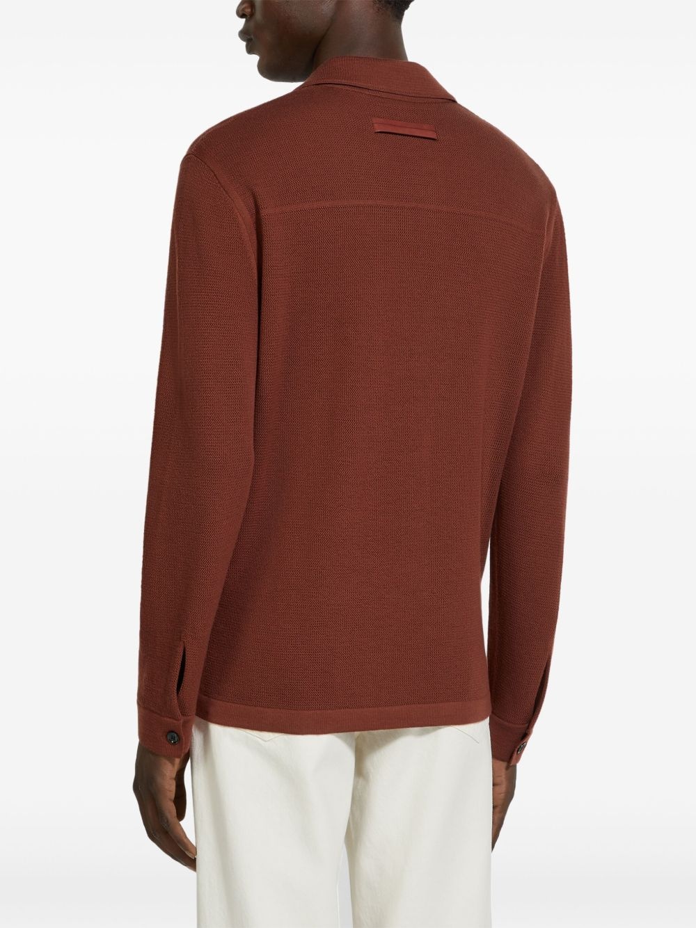 wool cardigan - 4