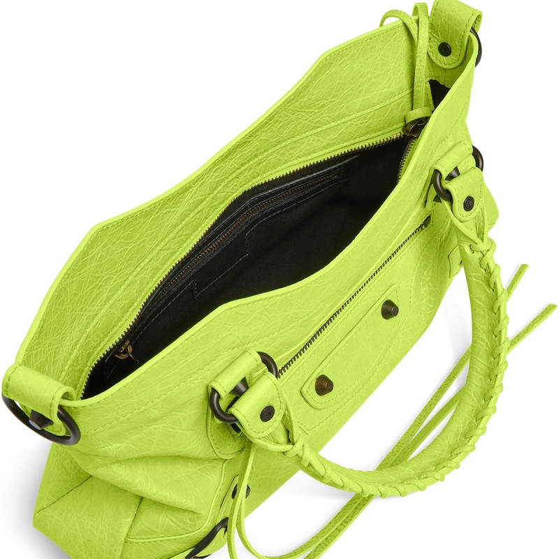 Women's Le City First Bag in Granny Green 5
