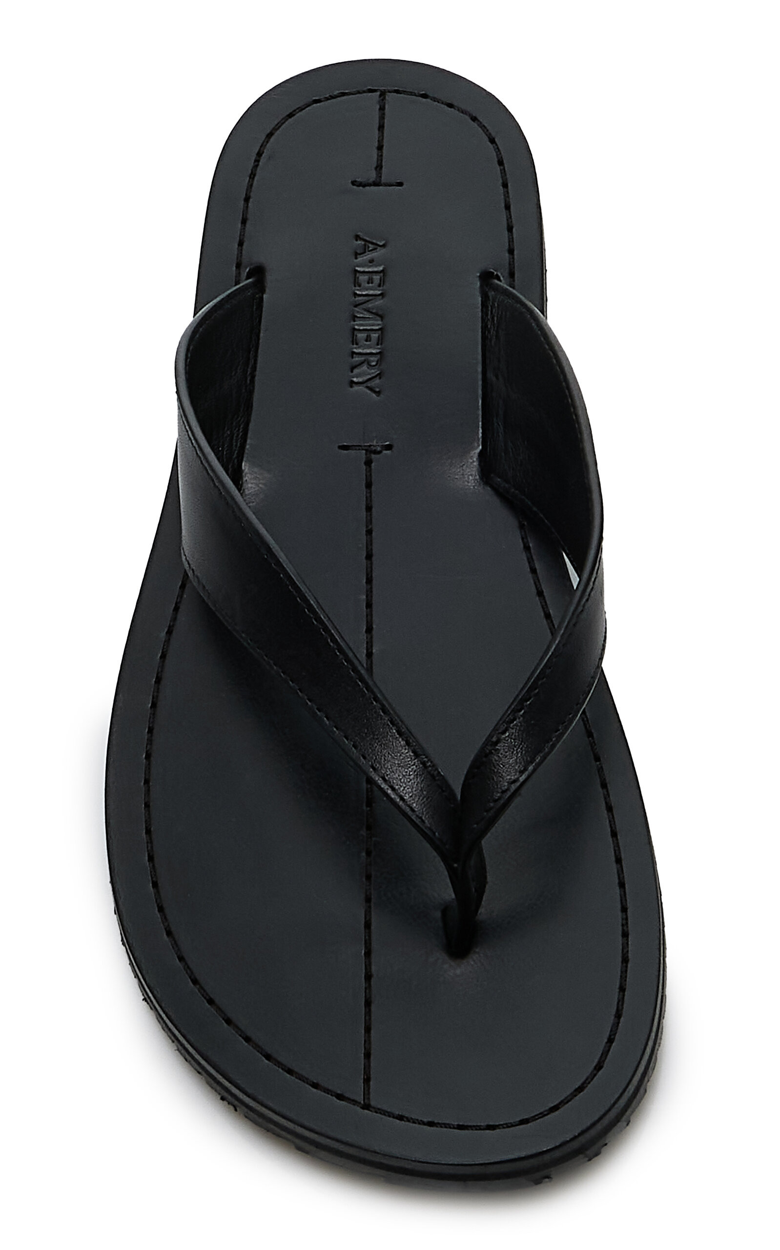 Flora Leather Sandals black - 3