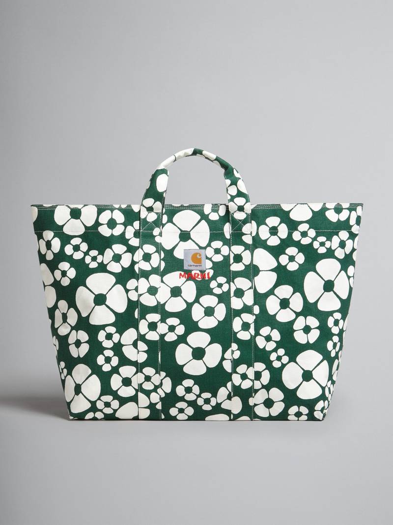 MARNI X CARHARTT WIP - GREEN SHOPPER 1
