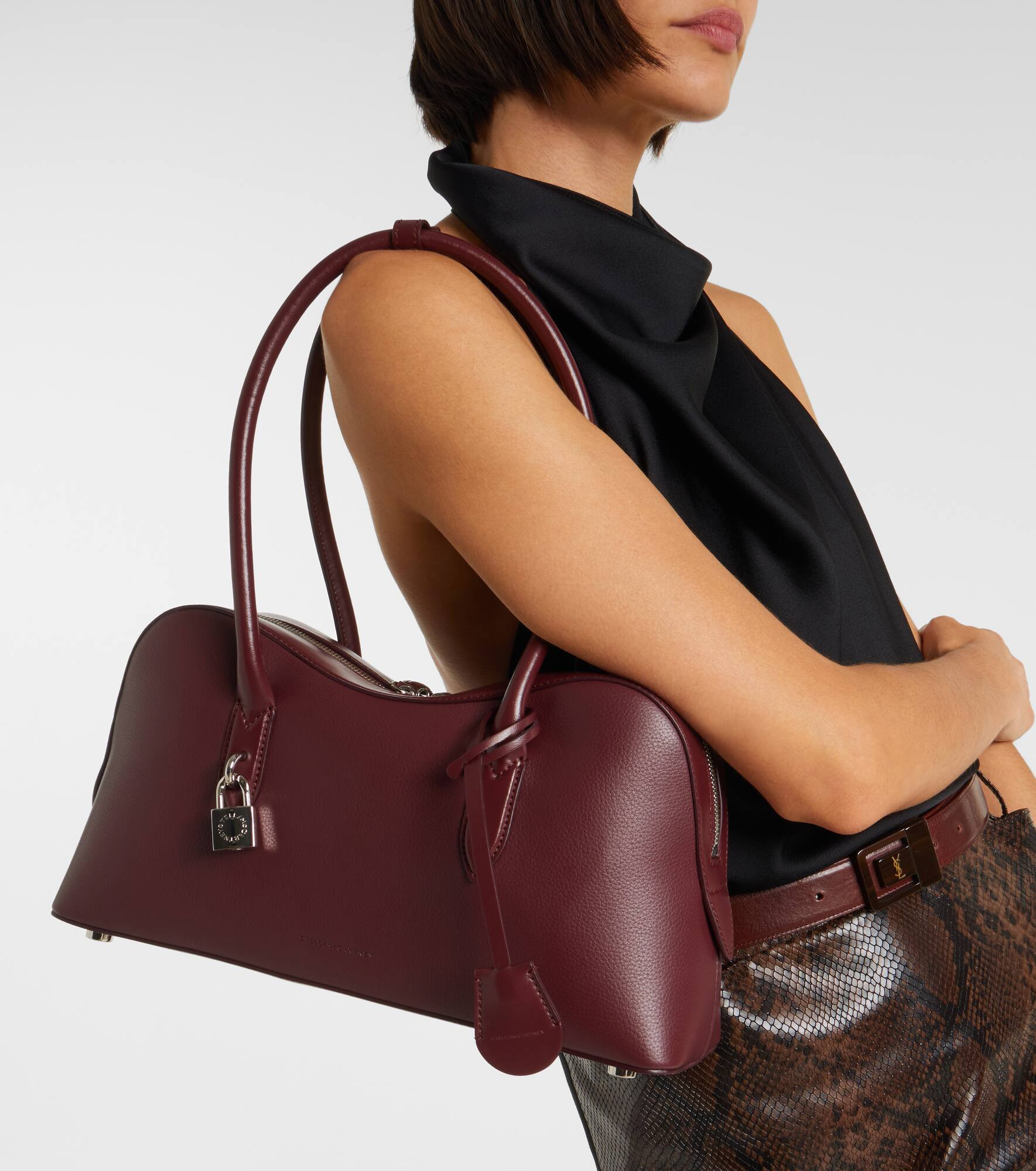 Ryder Medium faux leather shoulder bag - 6