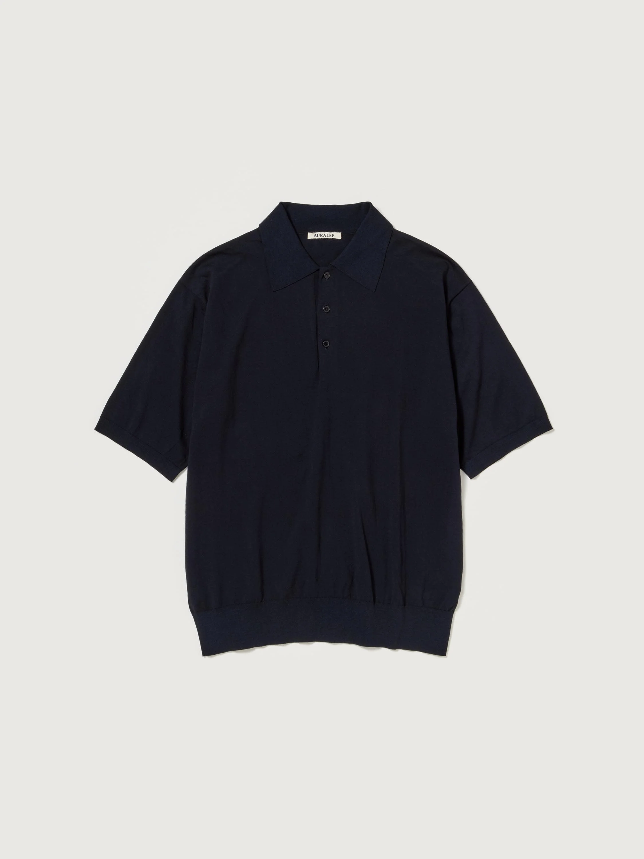 GIZA HIGH GAUGE KNIT POLO - 1