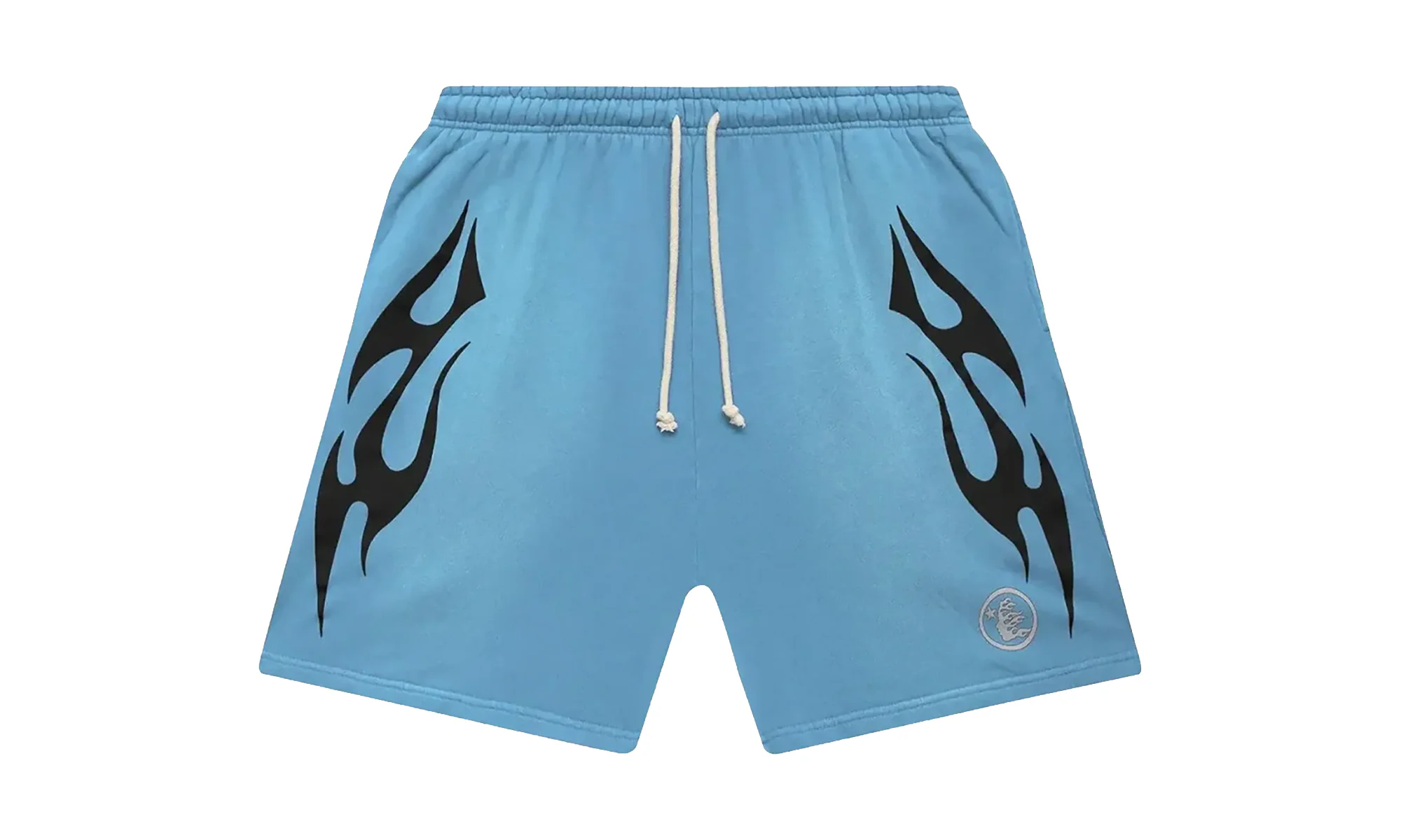 Flame Shorts "Baby Blue / Black" HSR092 - 1