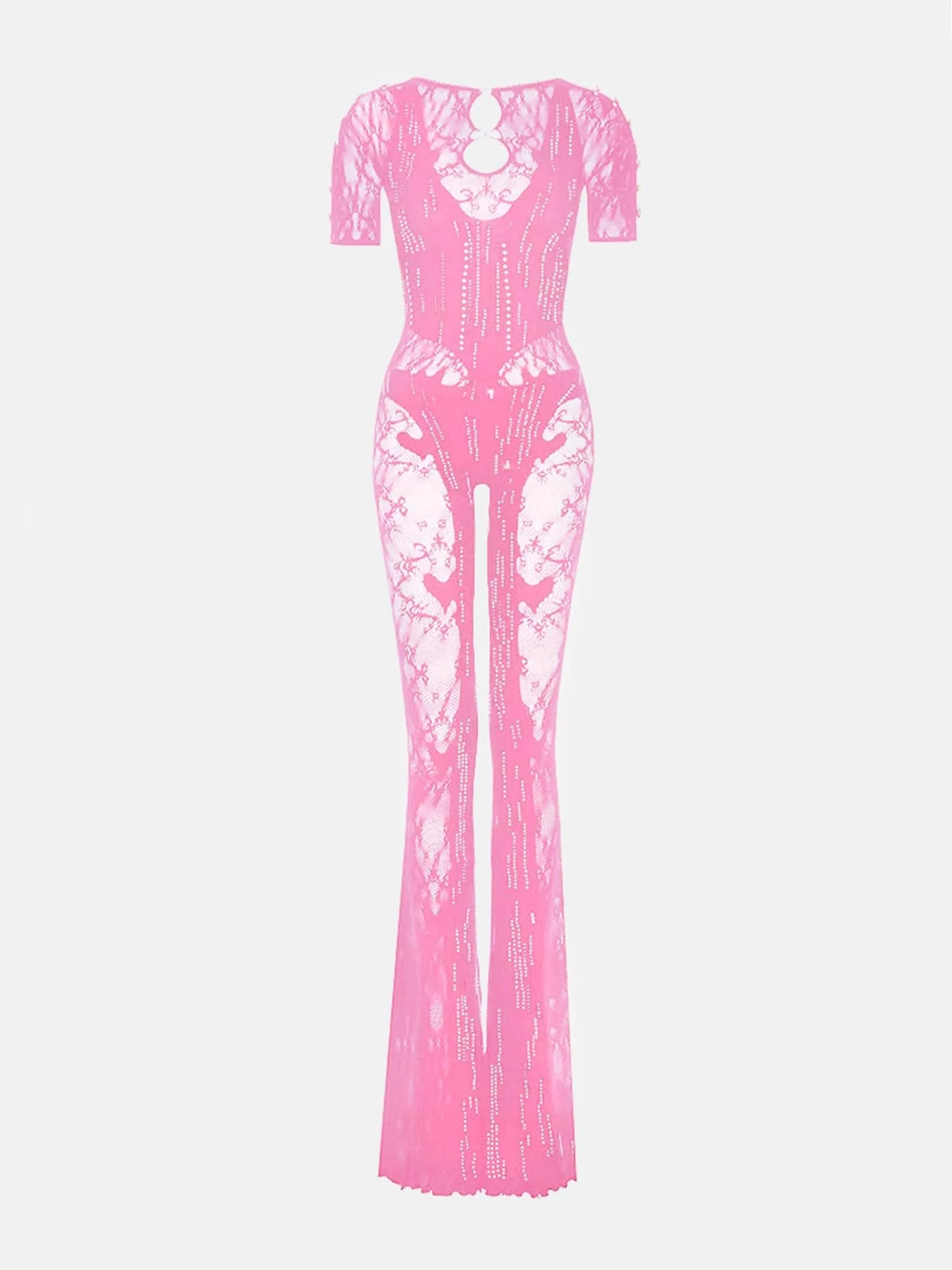 DELPHINE JUMPSUIT FUCHSIA PINK - 1