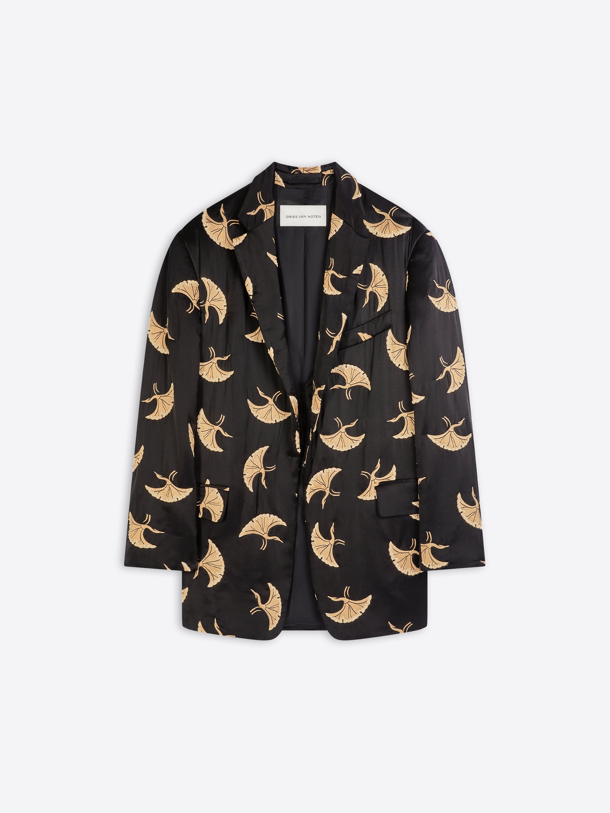 Dries Van Noten QUILTED SILK BLAZER | REVERSIBLE