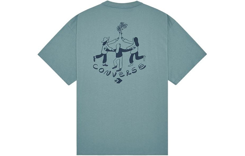 Converse Converse Flower Friends Tee 'Blue' 10024757-A03 outlook