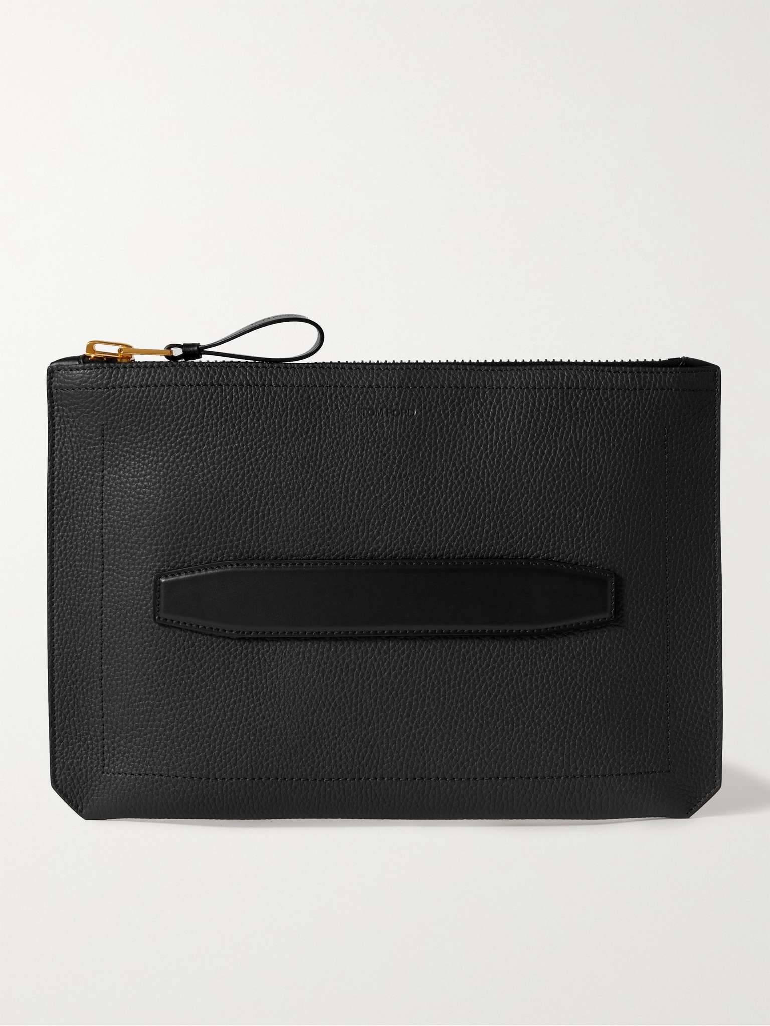 Full-Grain Leather Pouch - 1