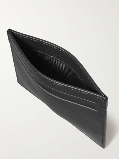 WANT Les Essentiels Branson Logo-Debossed Textured and Smooth Leather Cardholder outlook