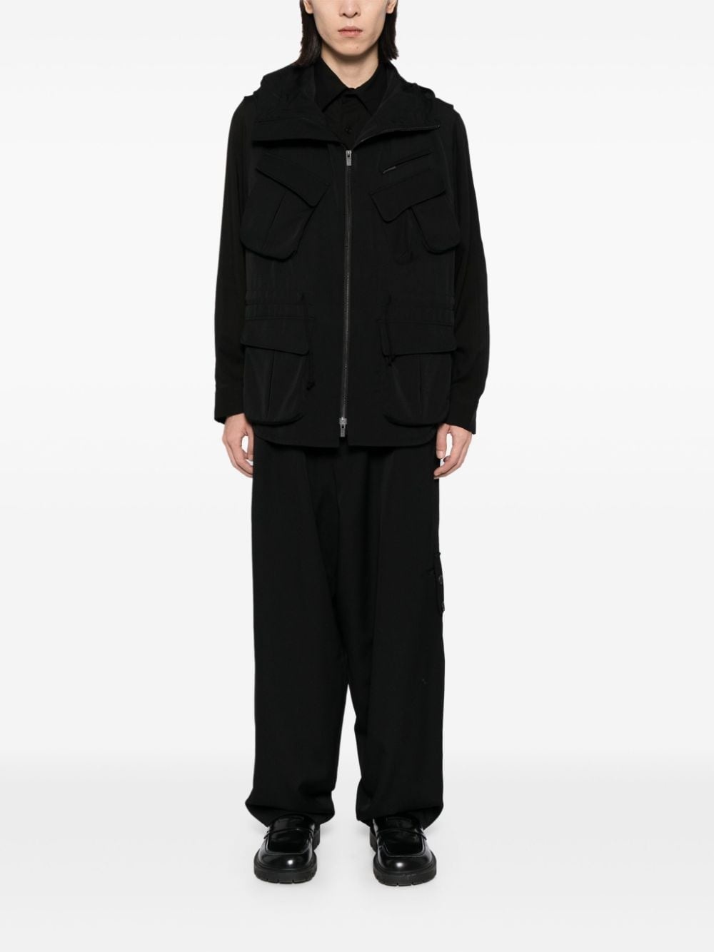tuck tab trousers - 2