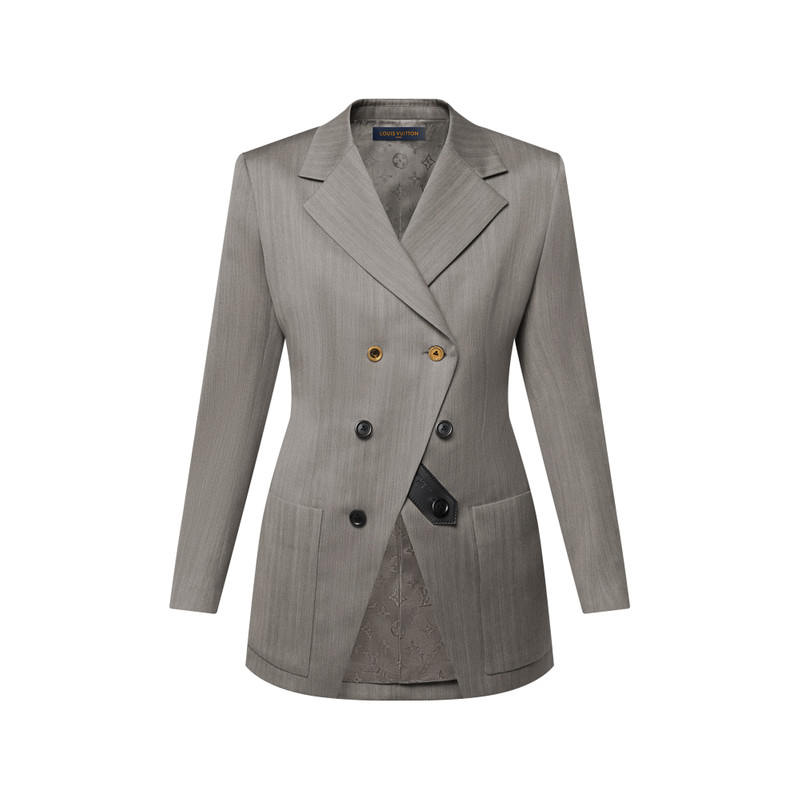 Asymmetrical Double-Breasted Blazer 1
