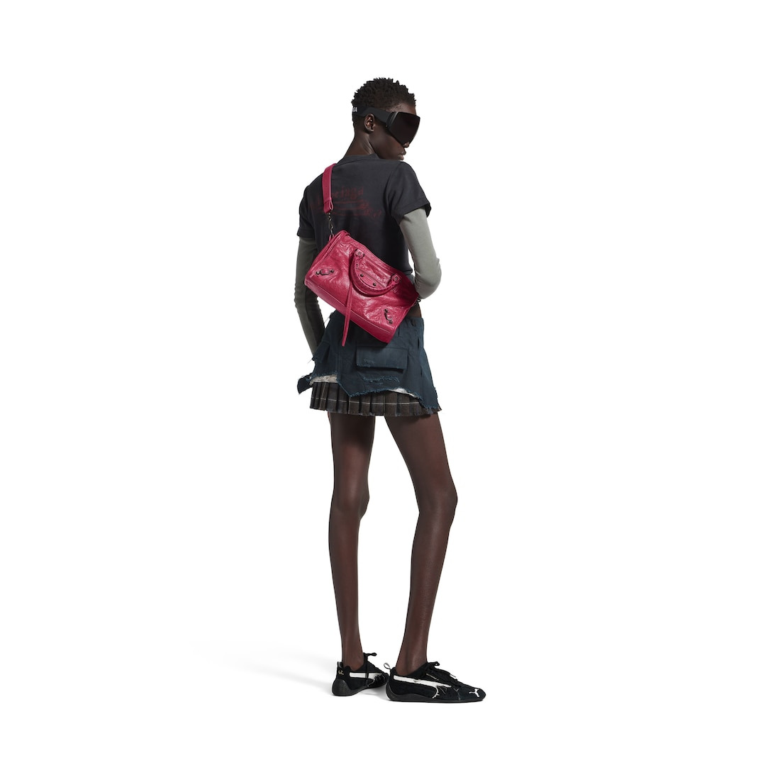 Women's Le City Bag Small in Framboise - 7