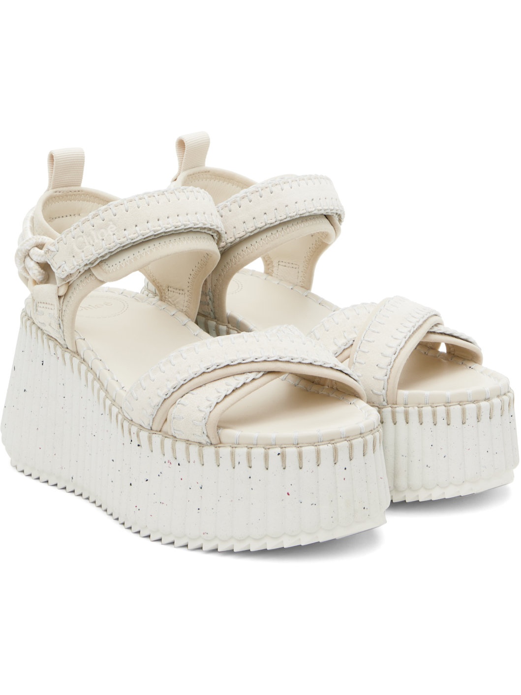 Off-White Nama Wedge Sandals - 4