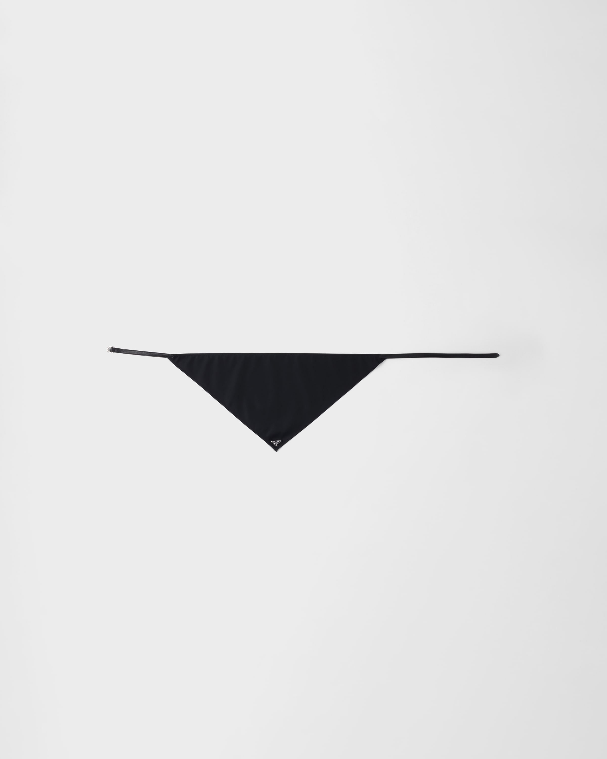 Re-Nylon and leather scarf - 3