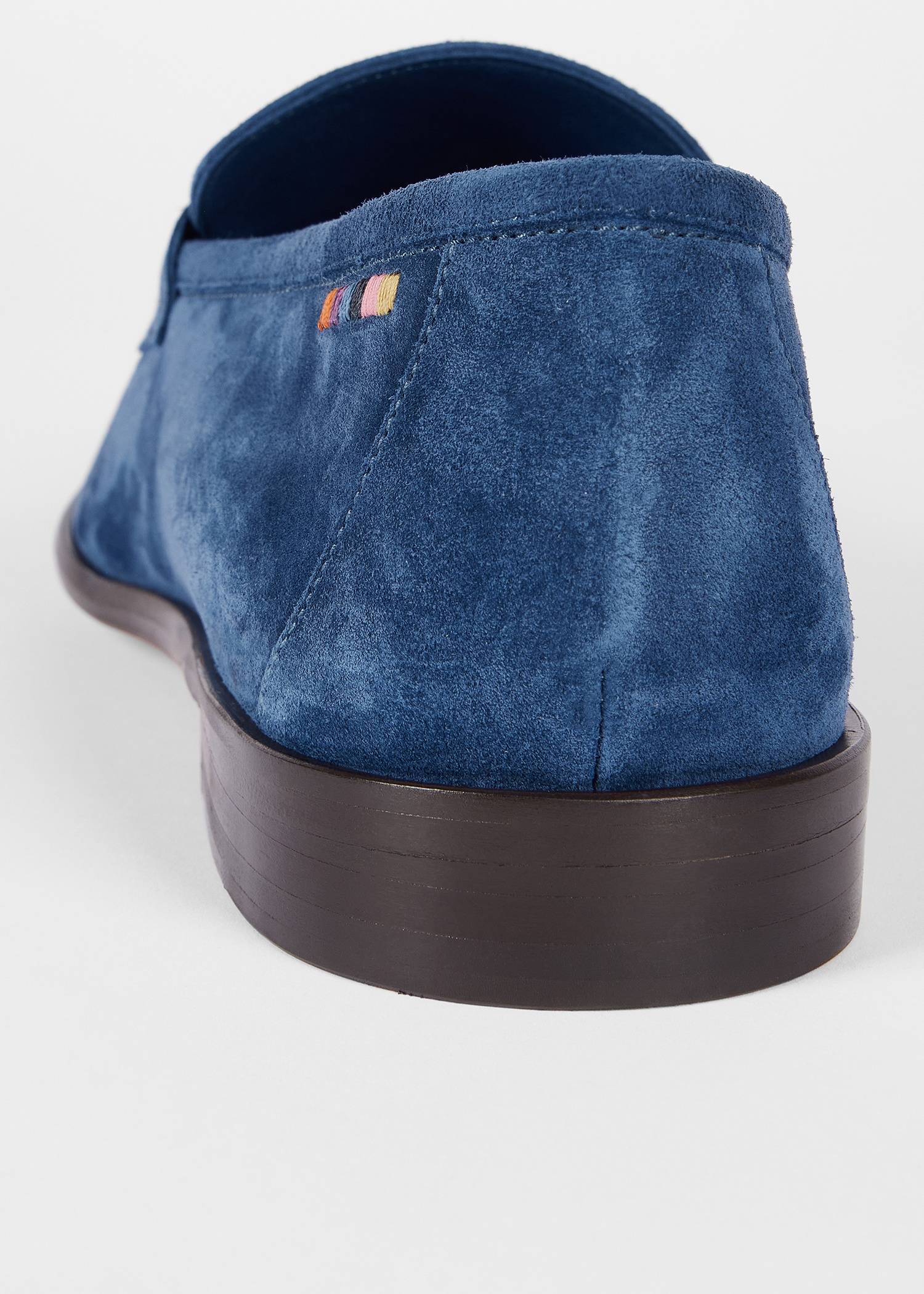 Blue Suede 'Figino' Loafers - 5