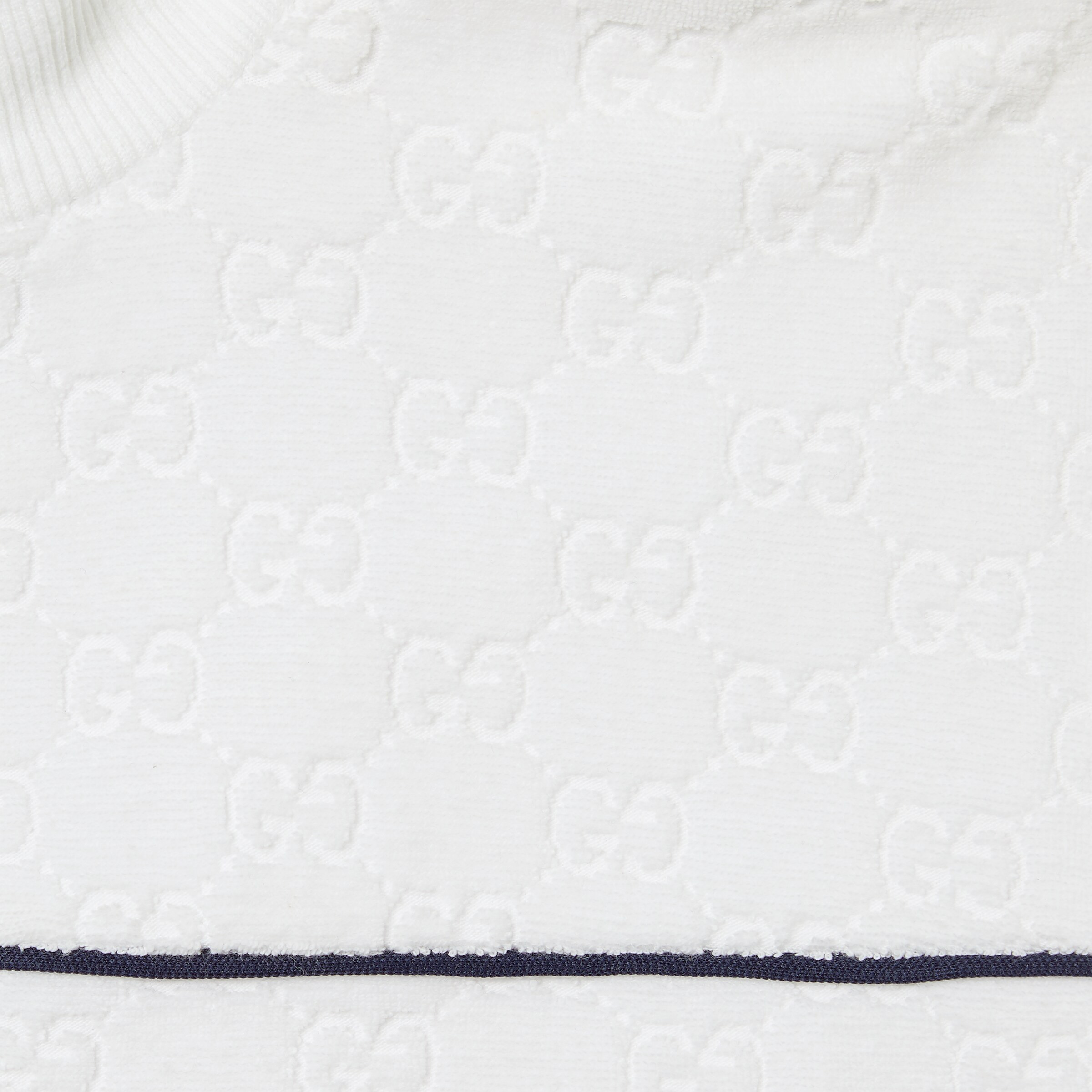GG terrycloth cotton zip sweatshirt - 7