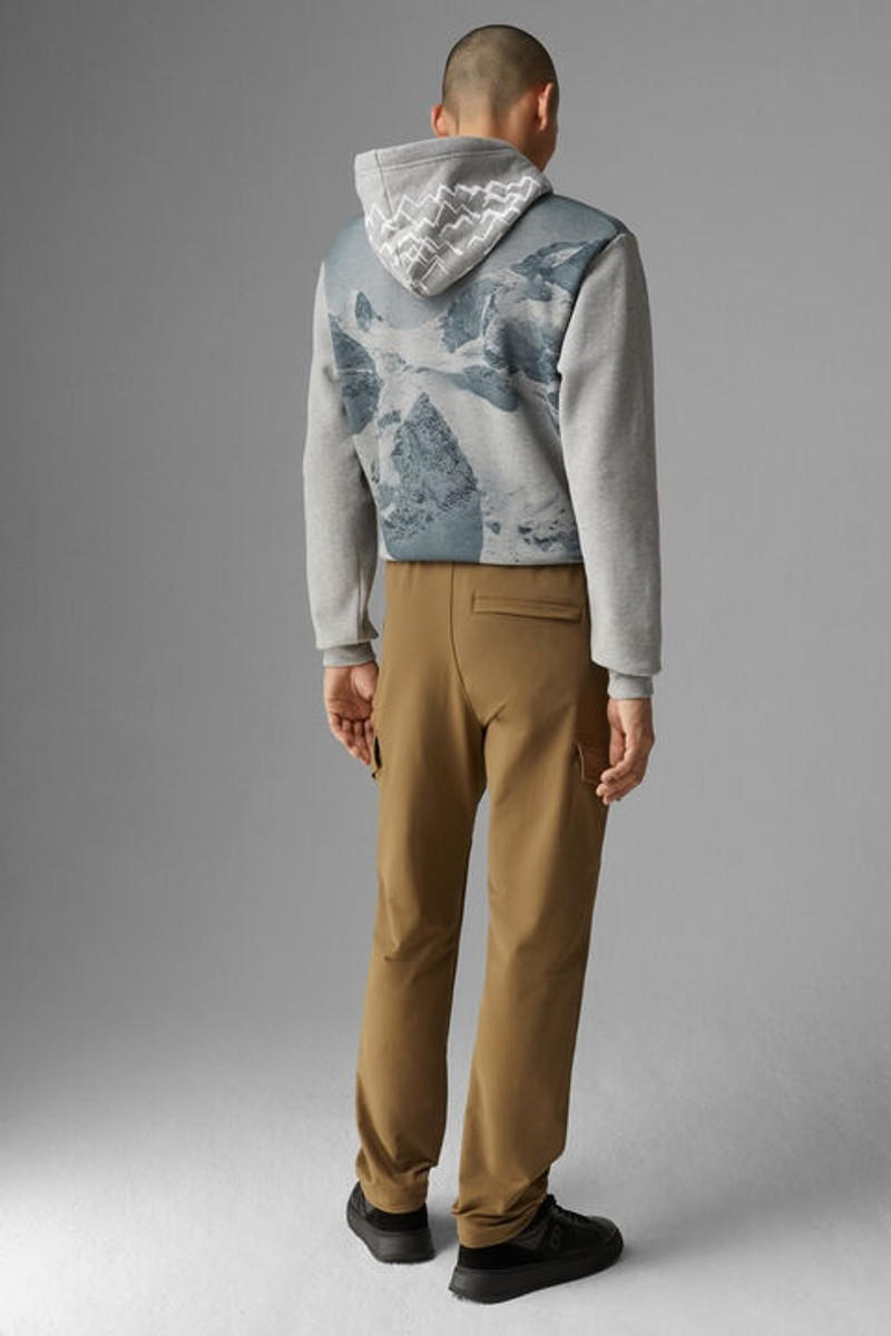 Aidan Softshell combat trousers in Brown 3