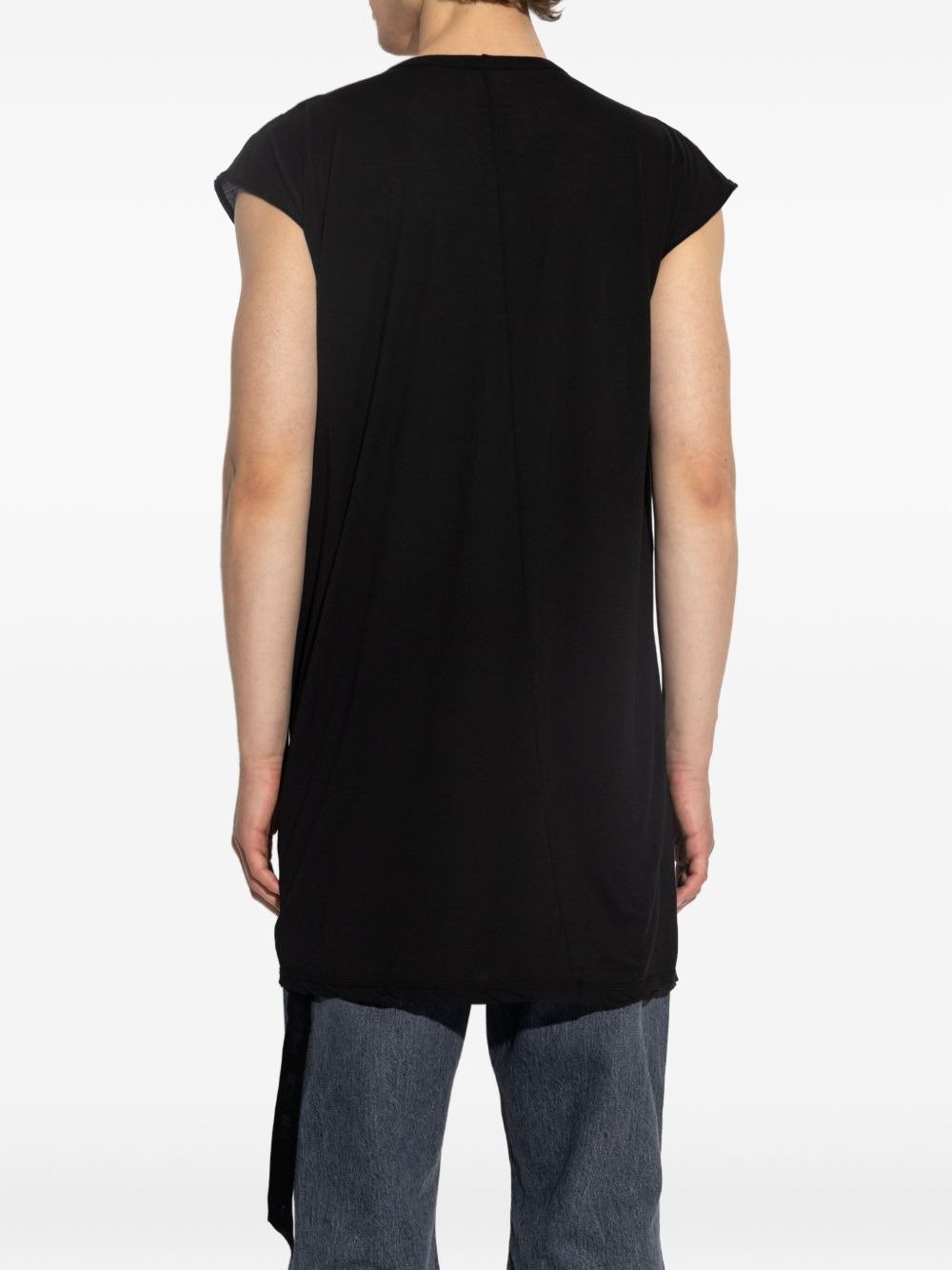 deep-v-neck sleeveless top - 4