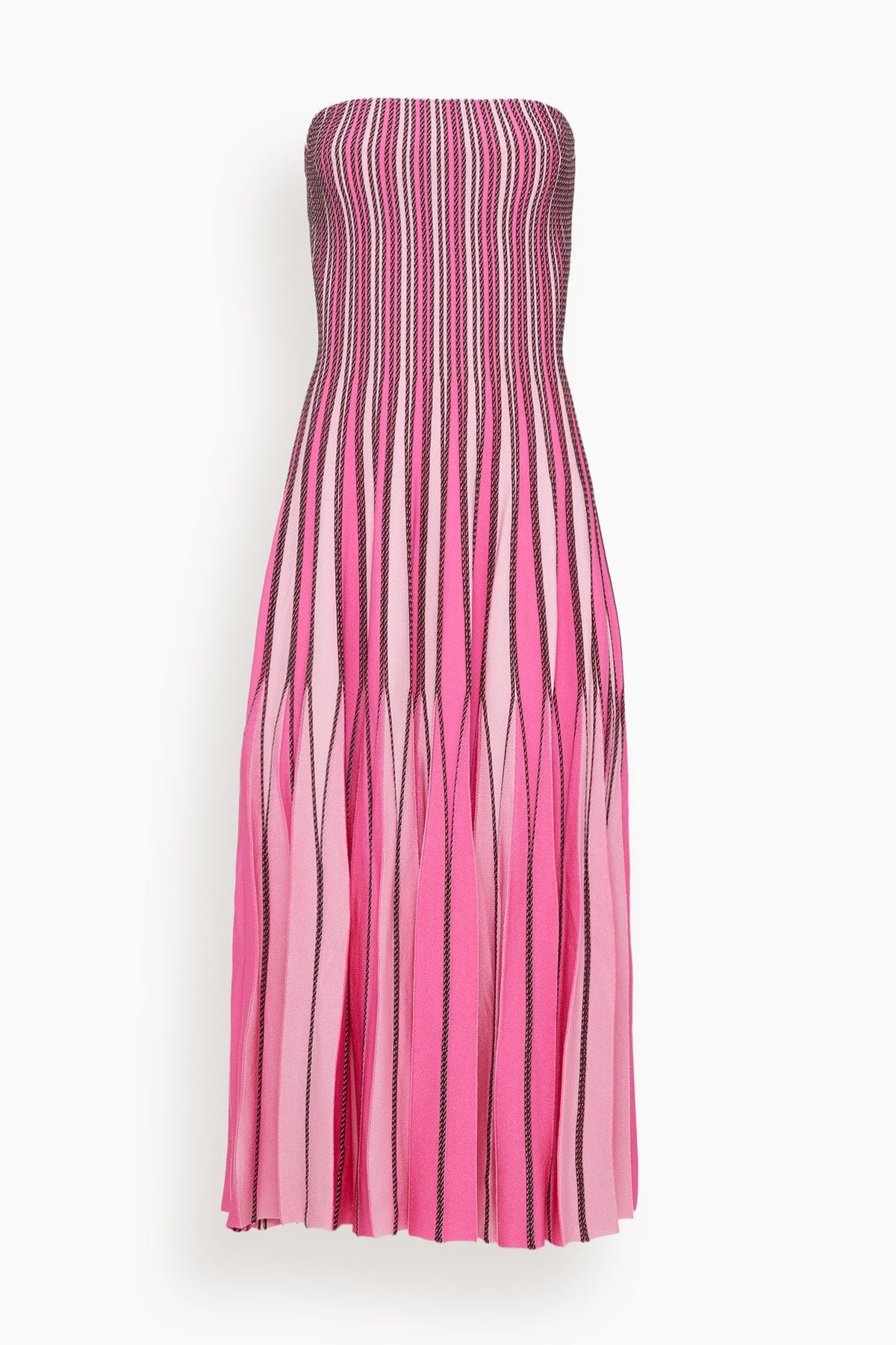 Soleil Midi Dress in Berry Multi - 1