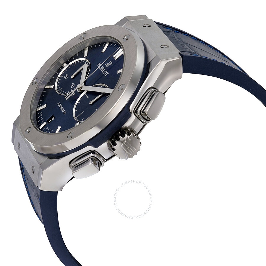 Hublot Classic Fusion Automatic Blue Sunray Dial Titanium Men's Watch 521.NX.7170.LR - 2