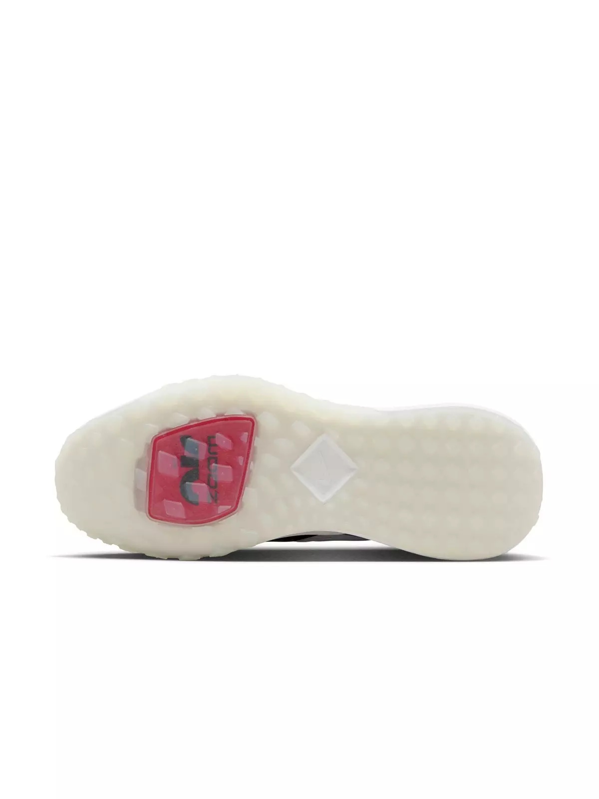 Air Zoom Diamond Elite Turf "White/Black/Pure Platinum/Bright Crimson" Men's Baseball Shoe - 11