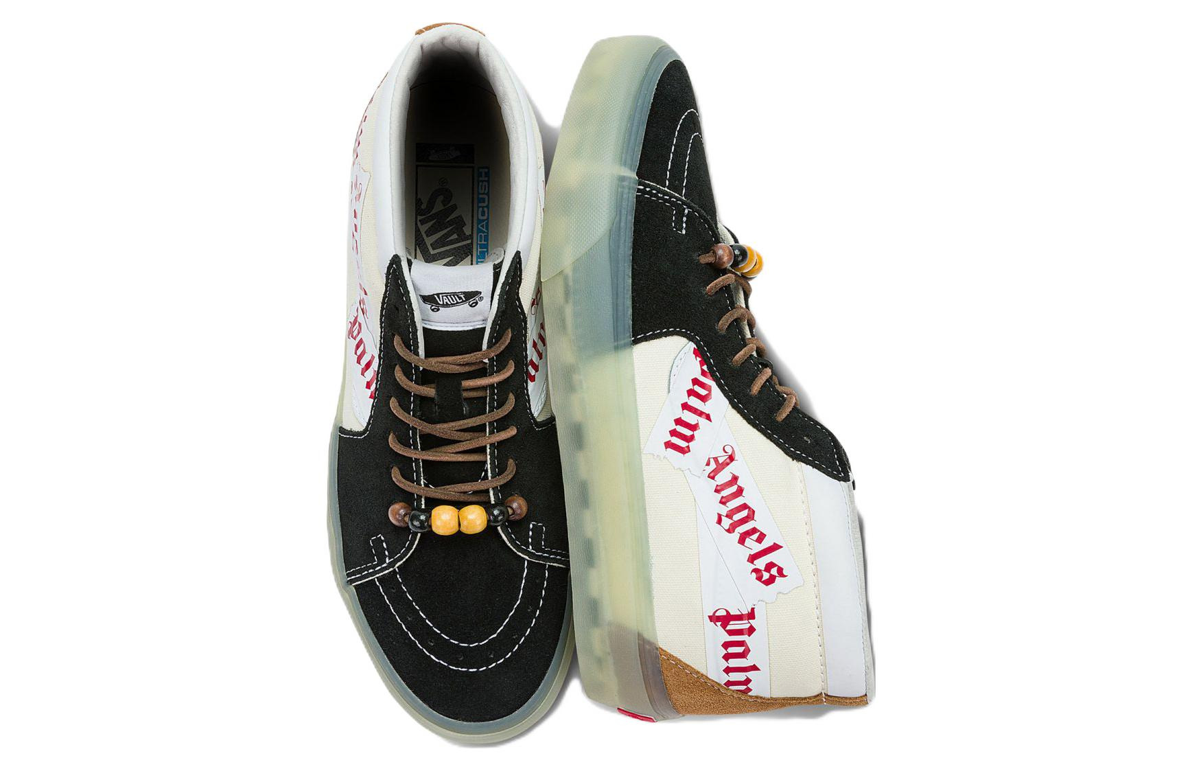 Vans Palm Angels x Sk8-Mid VLT LX 'Black' VN0A7TNH78C - 4