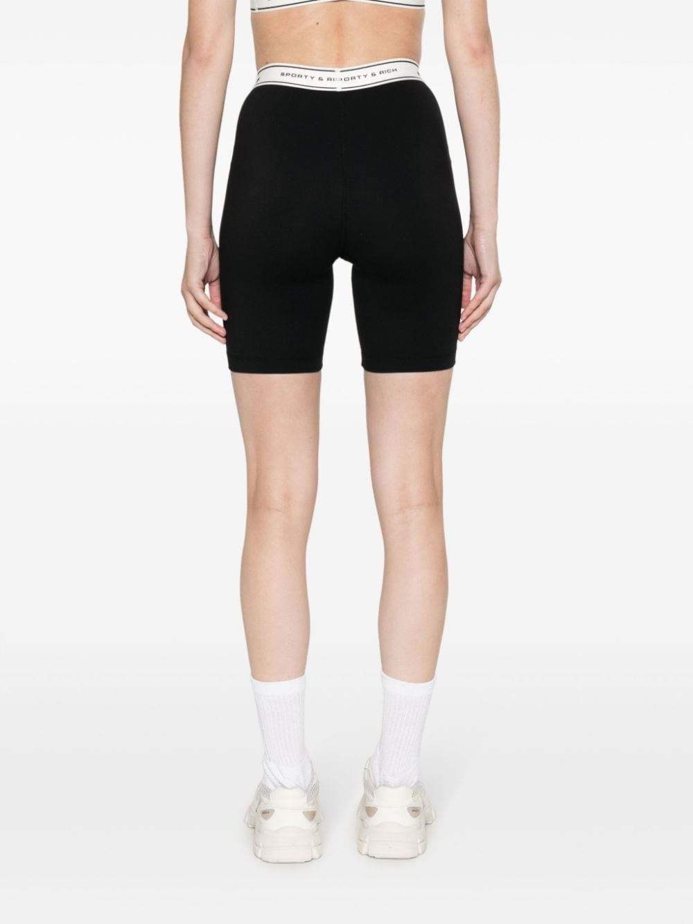 logo-waistband shorts - 4