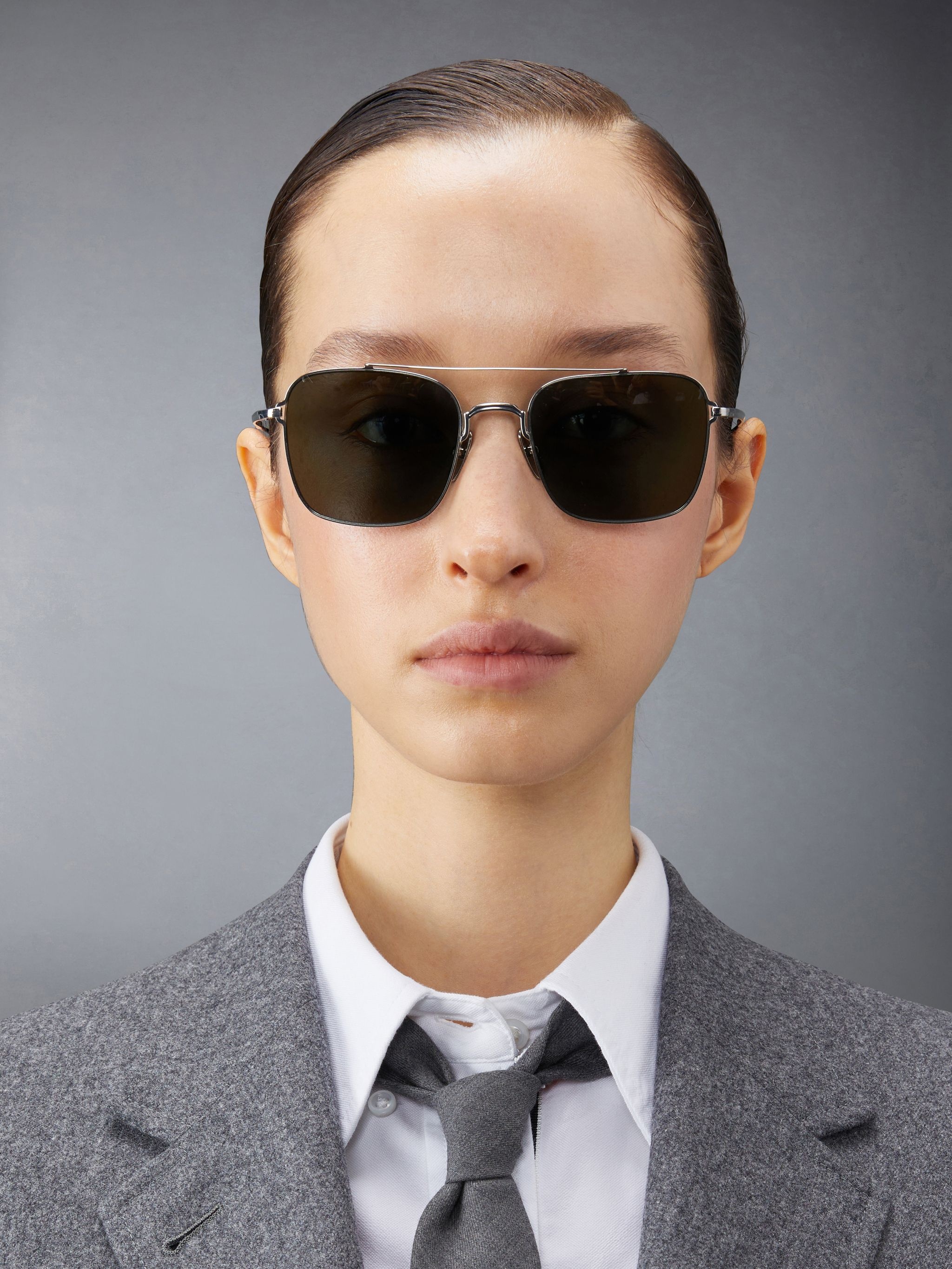Titanium Aviator Sunglasses - 2