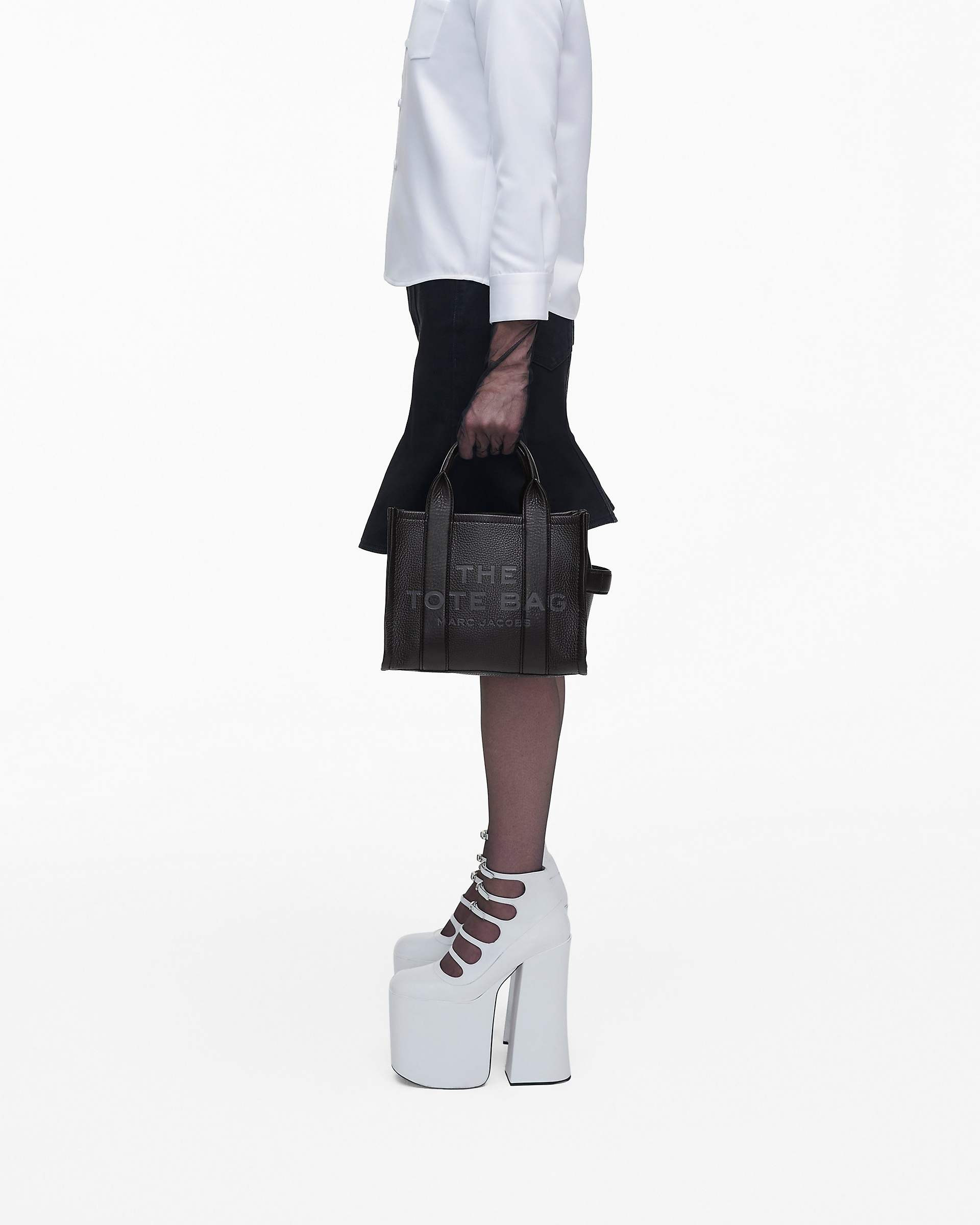 THE LEATHER MINI TOTE BAG - 9