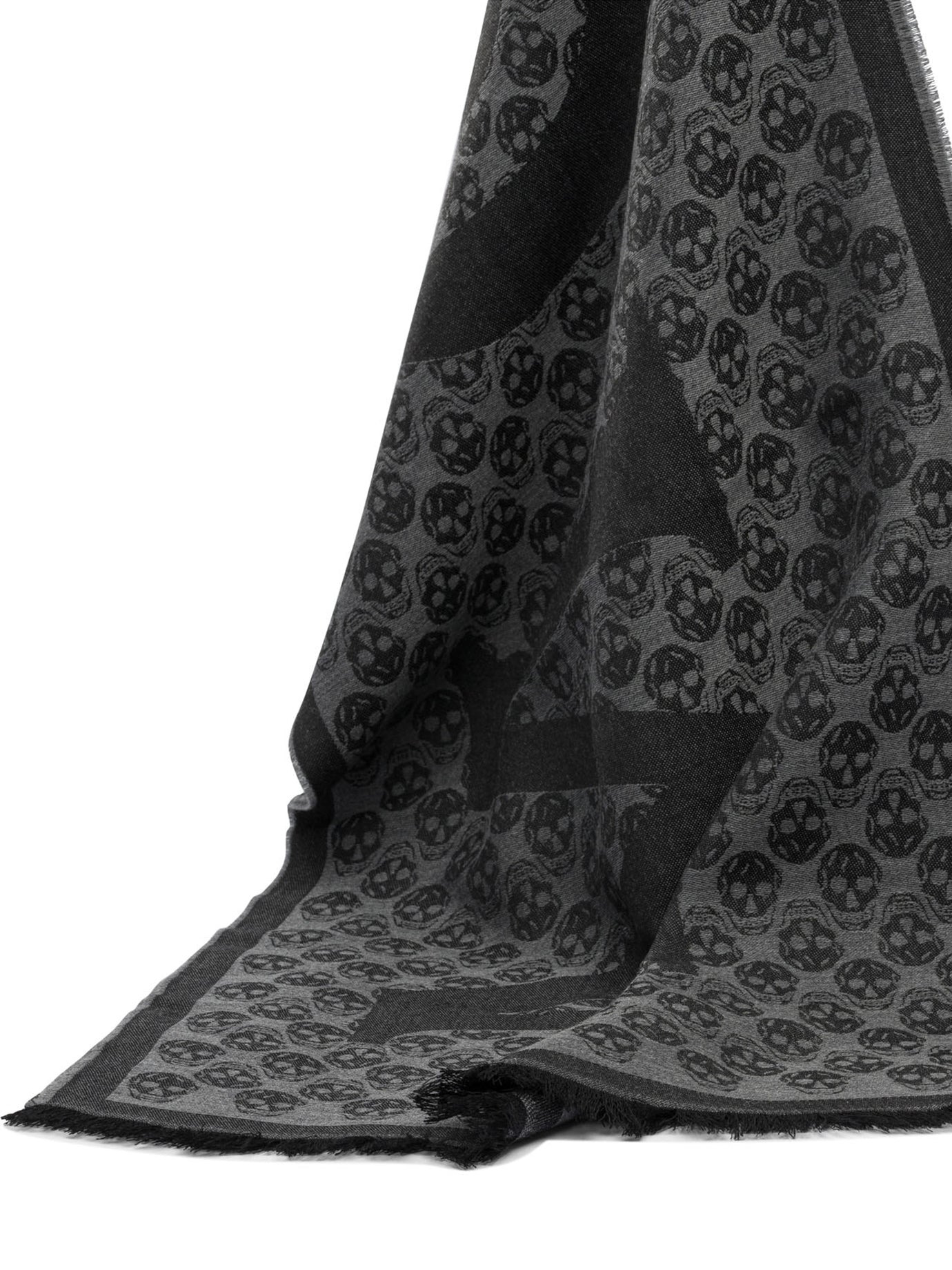 Alexander Mcqueen Scarf Multi Logo 35x190 - 2