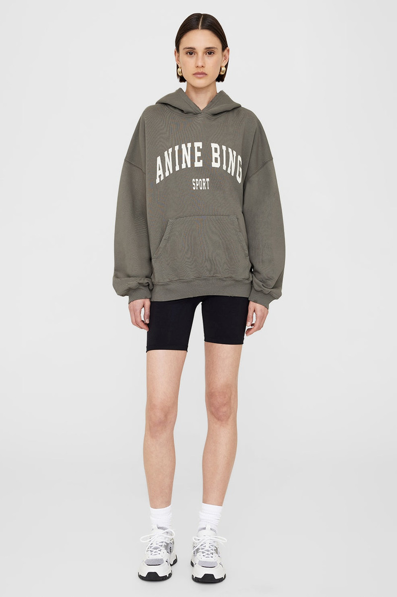 ANINE BING Harvey Sweatshirt - Dusty Olive outlook