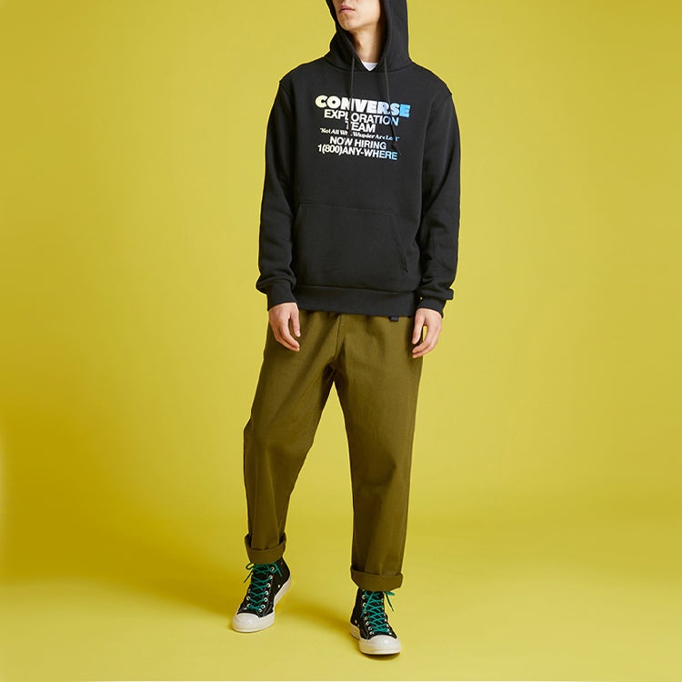 Converse Exploration Team Pullover Hoodie 'Black' 10021271-A01 - 3