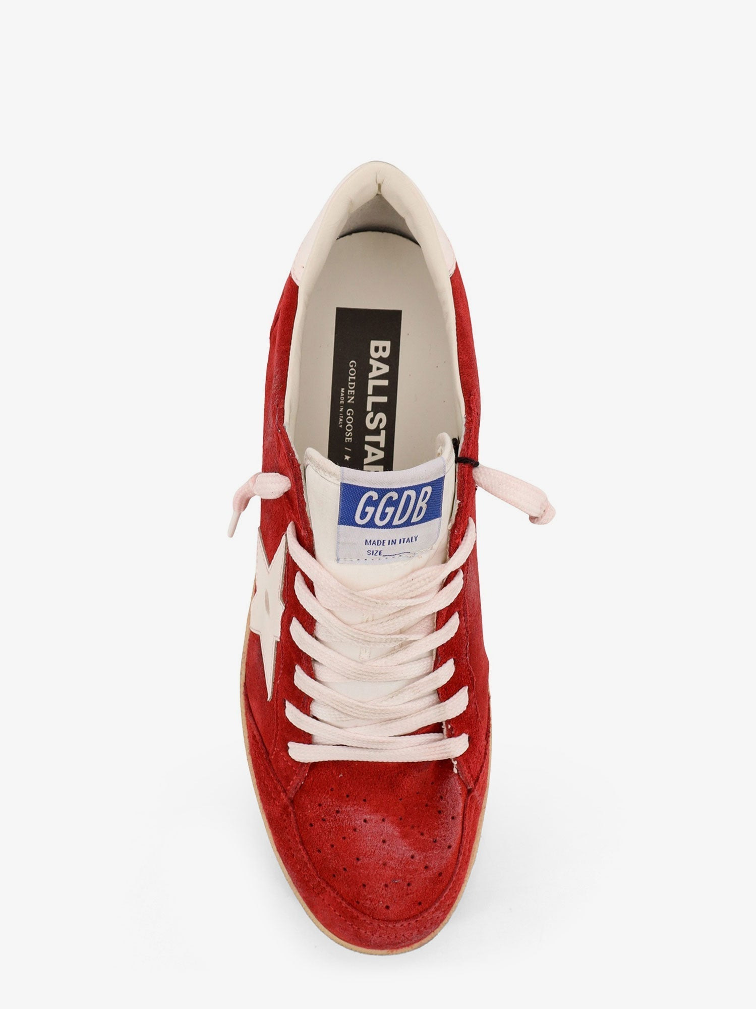 Golden Goose Deluxe Brand Men Ball Star Suede Low-Top Sneakers - 5