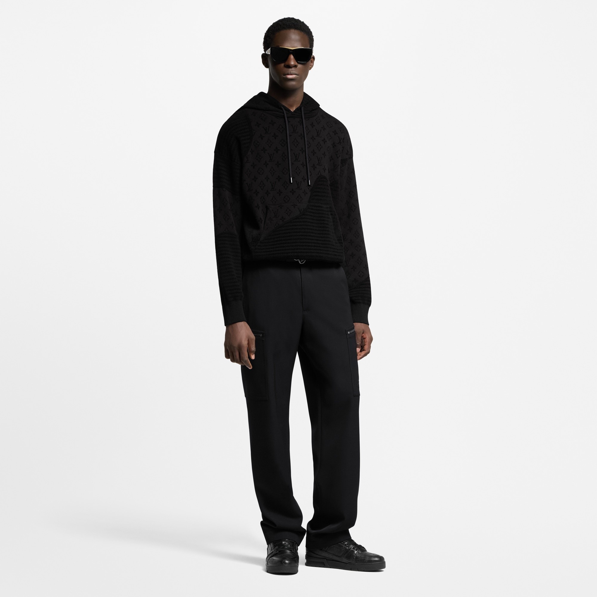 Graphic Jacquard Hoodie - 4
