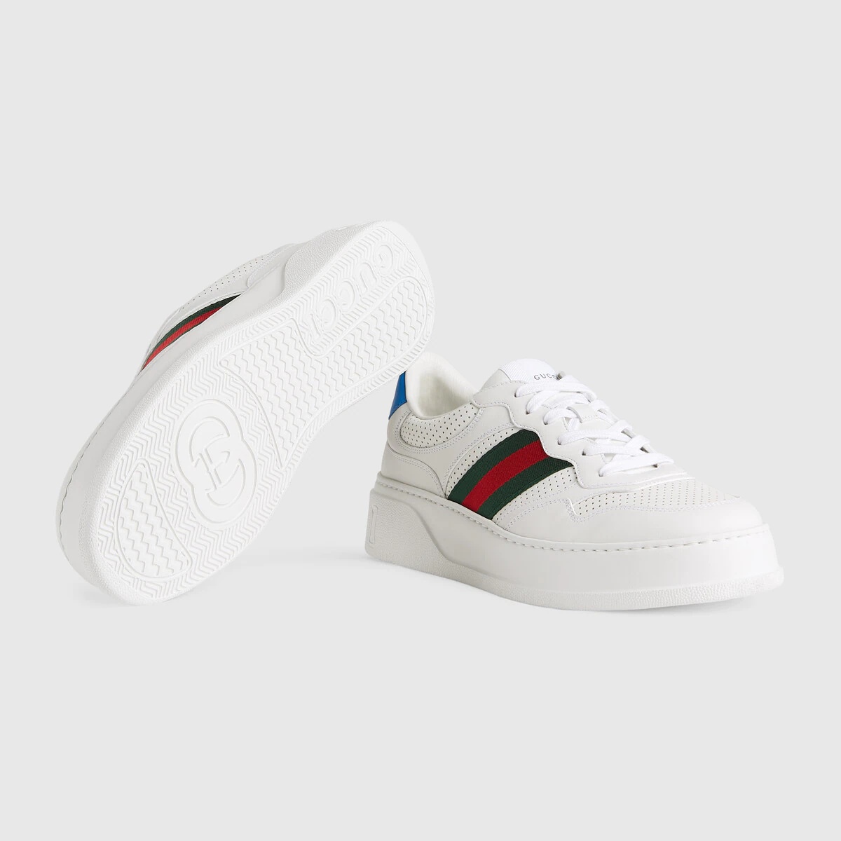 GUCCI Men's sneaker with Web | REVERSIBLE