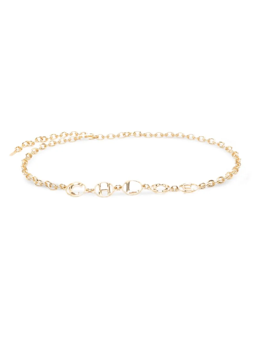 logo-letters chain belt - 1