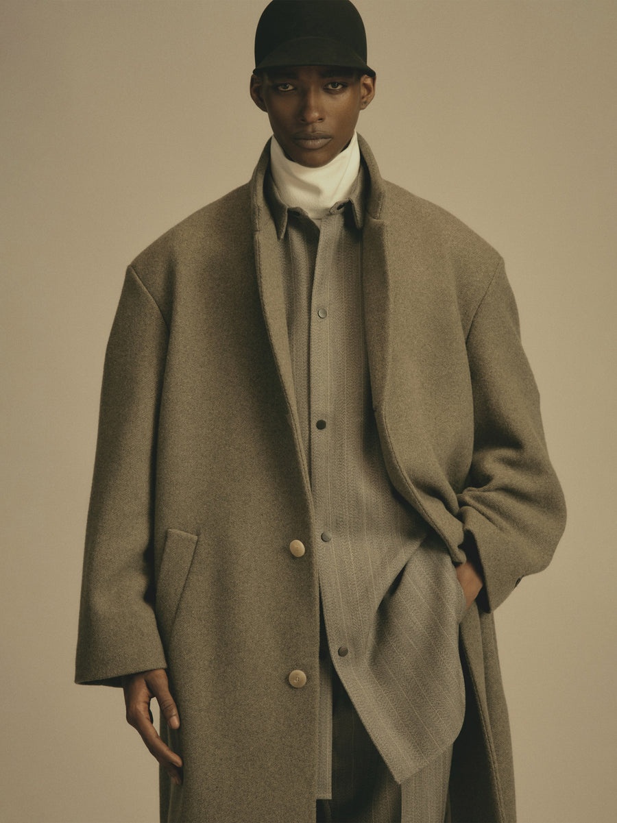 Wool Relaxed Coat - 9