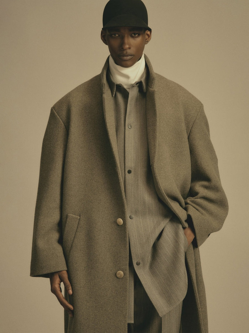 Wool Relaxed Coat 9