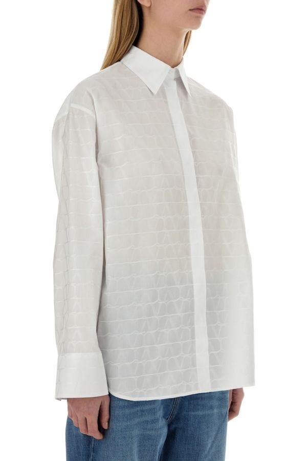 Valentino Garavani Woman Toile Iconographe Shirt - 3