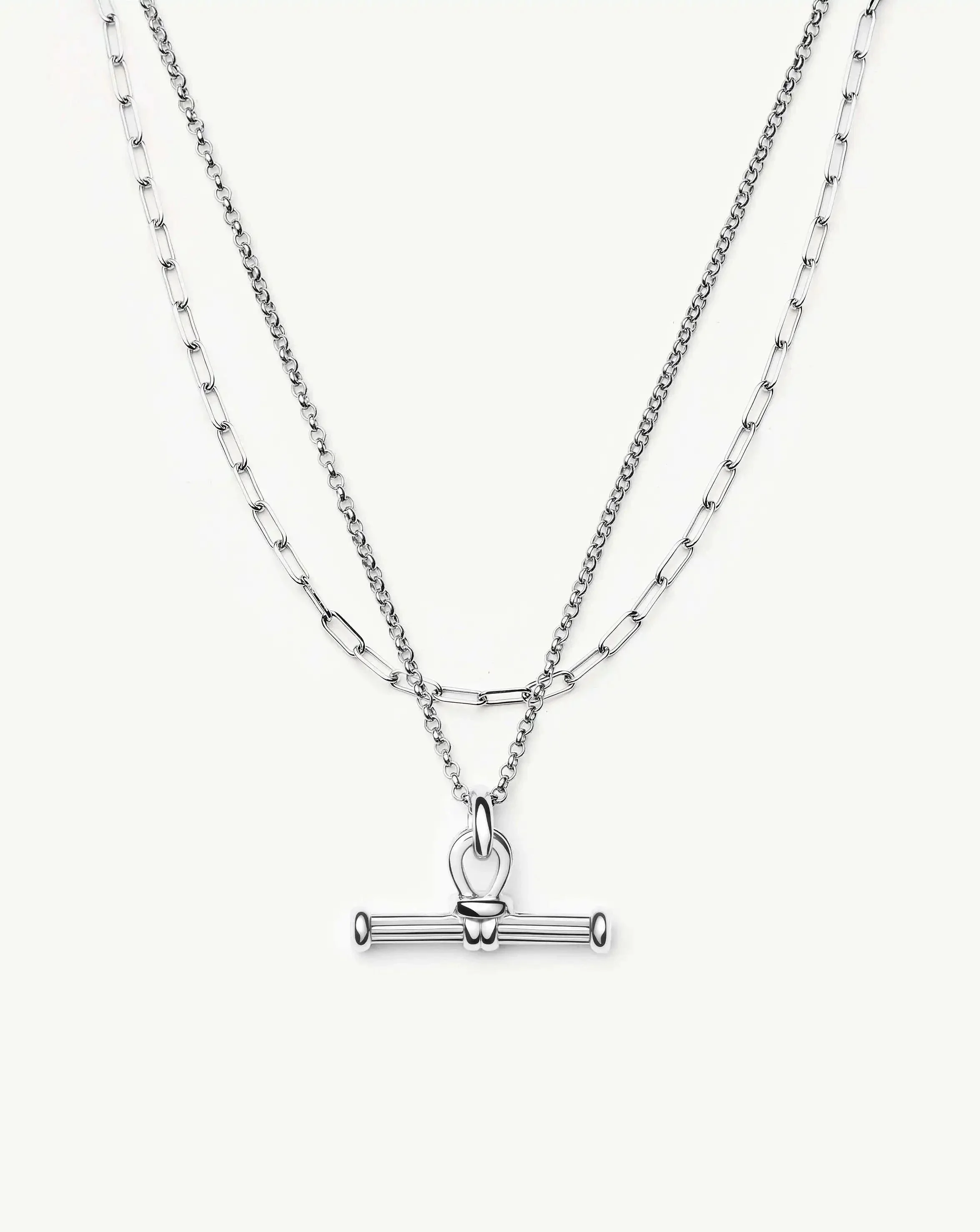 The Founder T-bar Necklace Set - 1