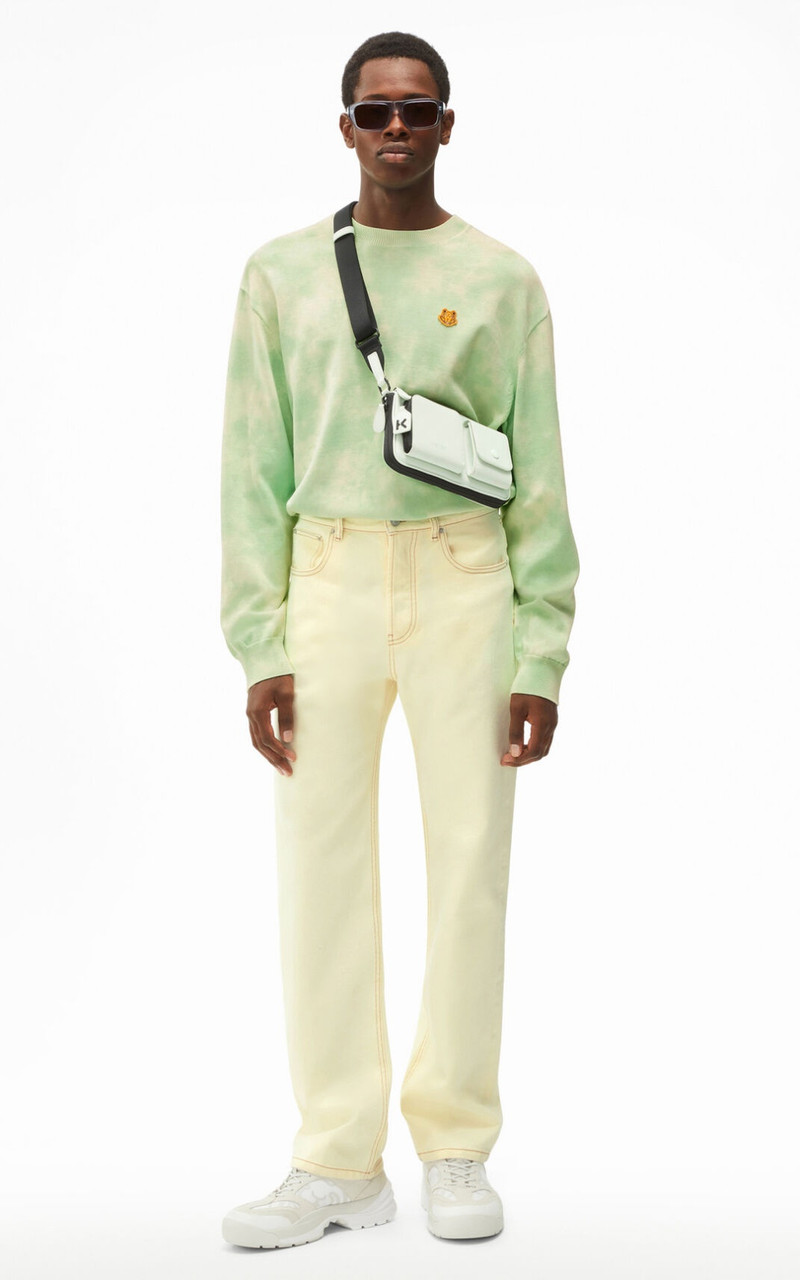 KENZO Straight-cut denim trousers outlook