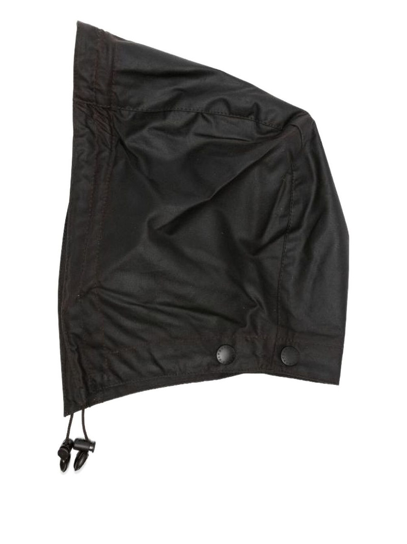 Barbour buttoned hood outlook