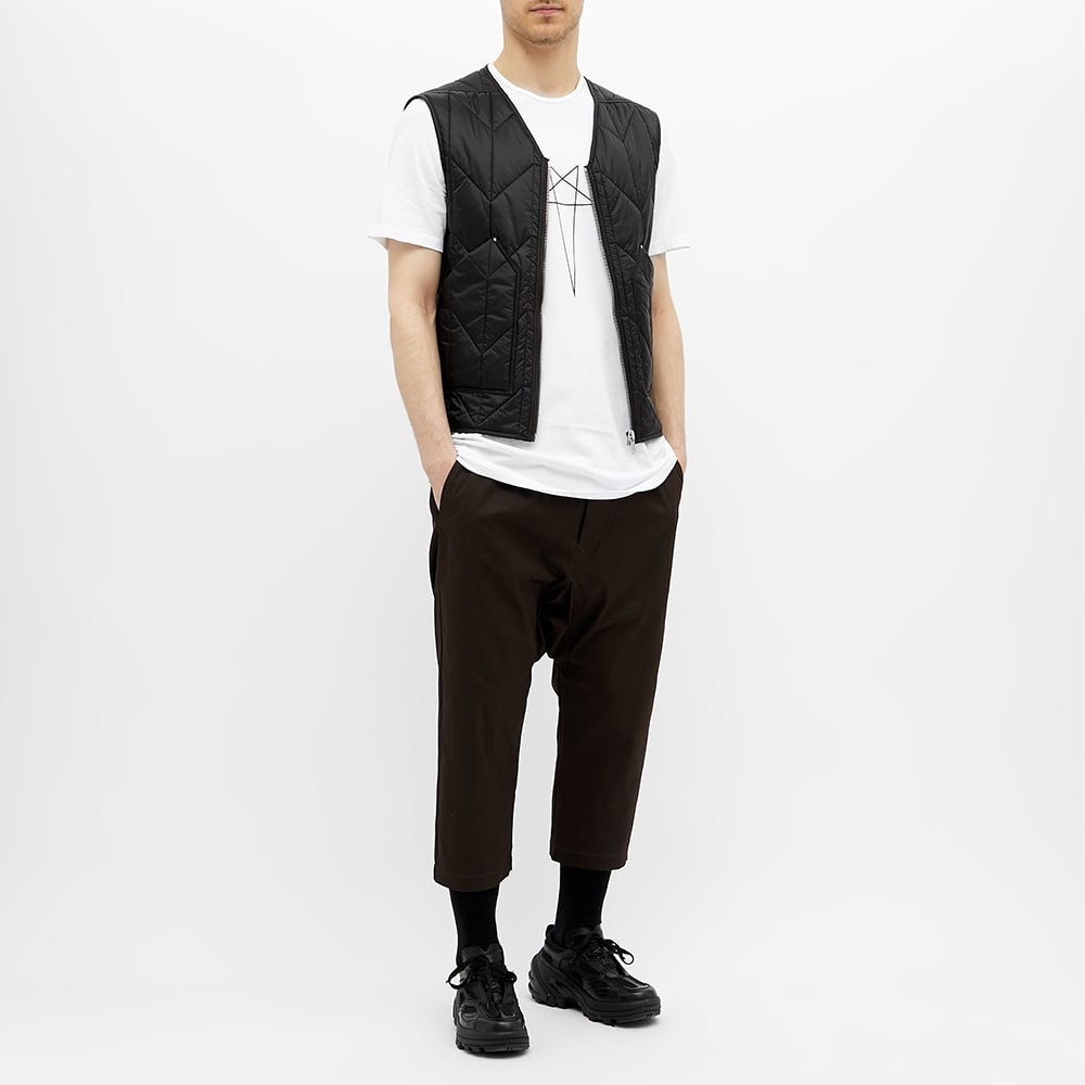 Rick Owens Quilted Snap Front Vest - 6