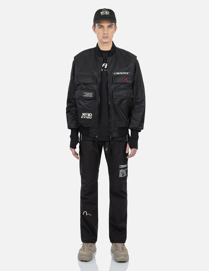 Mock 2-in-1 Bomber Jacket 6