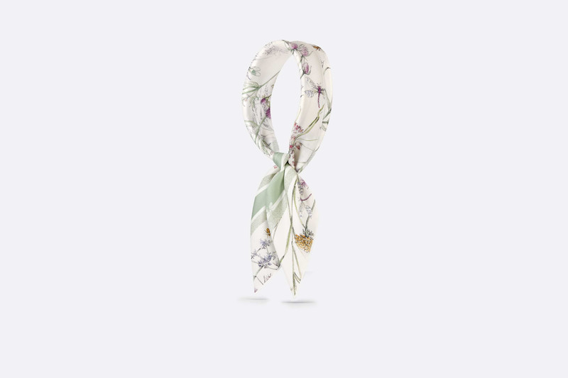 Dior Herbarium 90 Square Scarf 5
