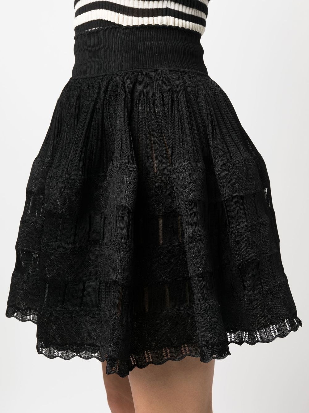 tulle A-line skirt - 5