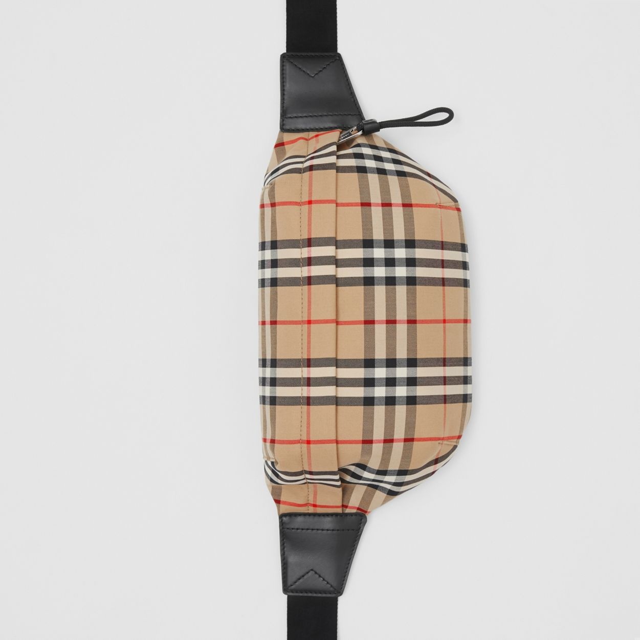 Medium Vintage Check Bonded Cotton Bum Bag - 4