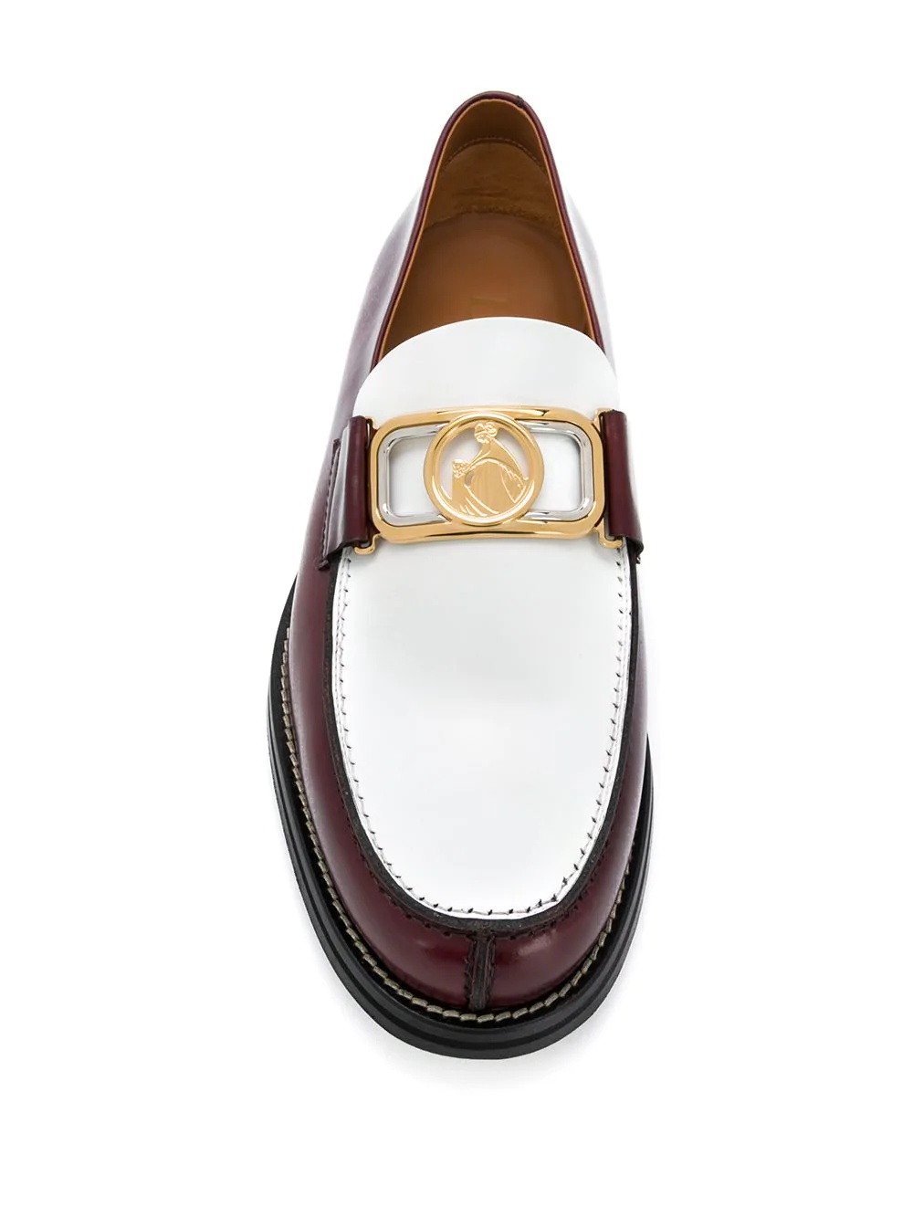 two-tone loafers - 4